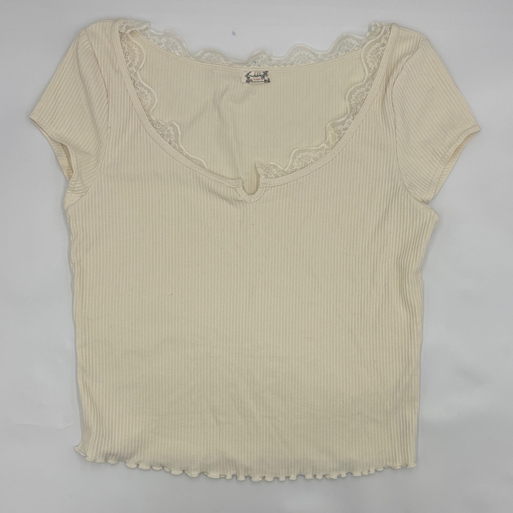 Free People Classic Twist Short Sleeve Tee